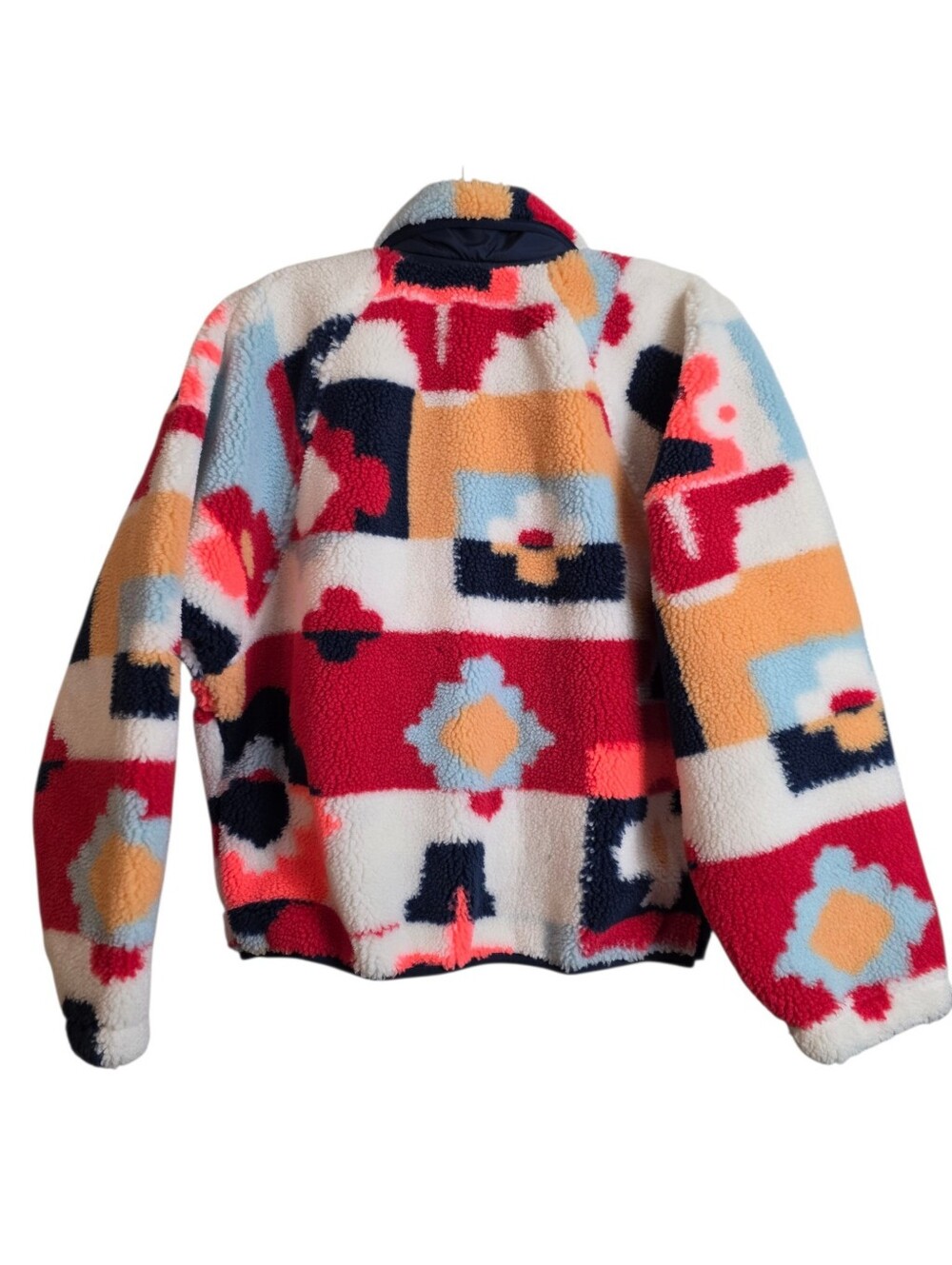 Free People Movement Hit The Slopes Printed Fleece Jacket Size S NWT - Picture 3 of 16
